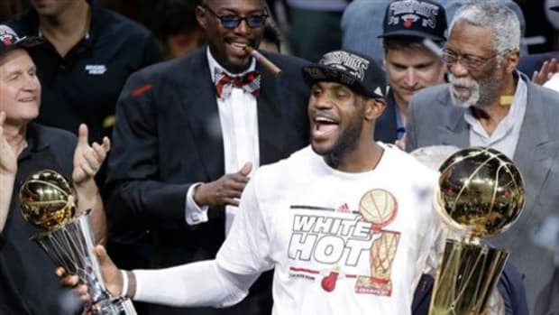LeBron, Wade and Battier Lead the Heat To a Second-Straight Title